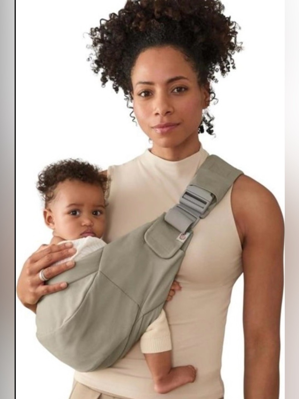 Neutral Sage Sling Carrier